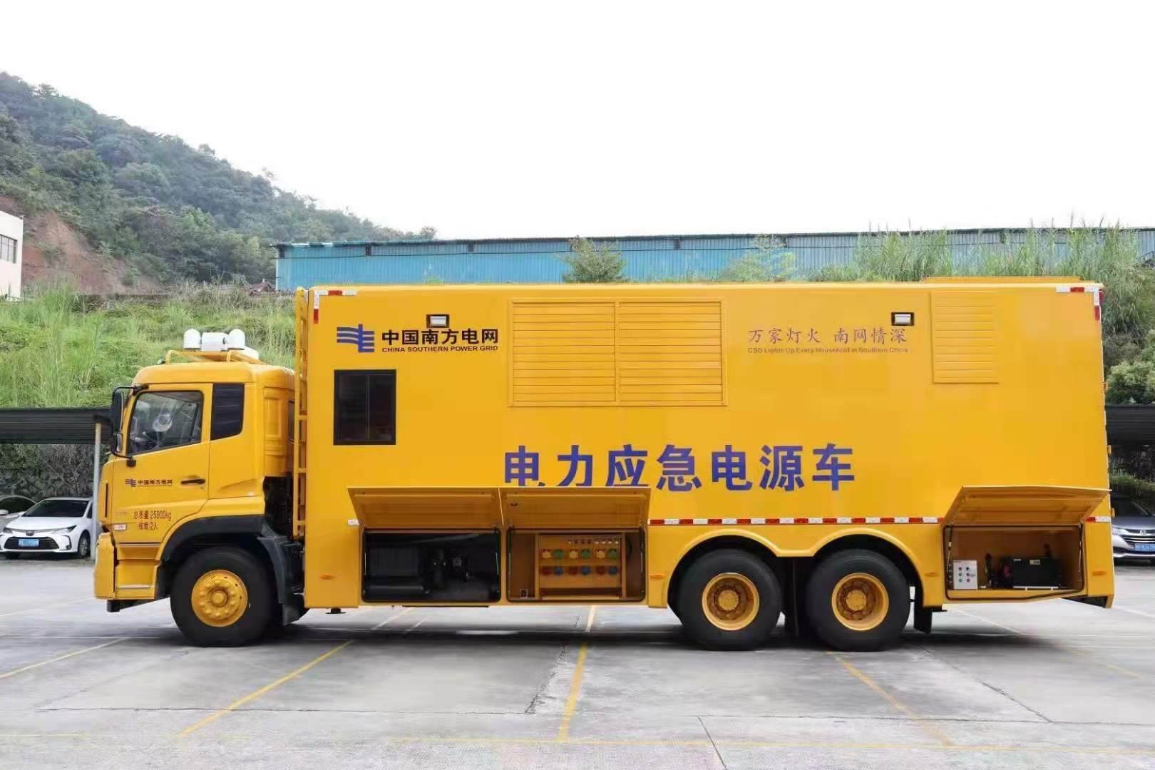 特克斯安康大型柴油发电机发电车UPS电源出租租赁